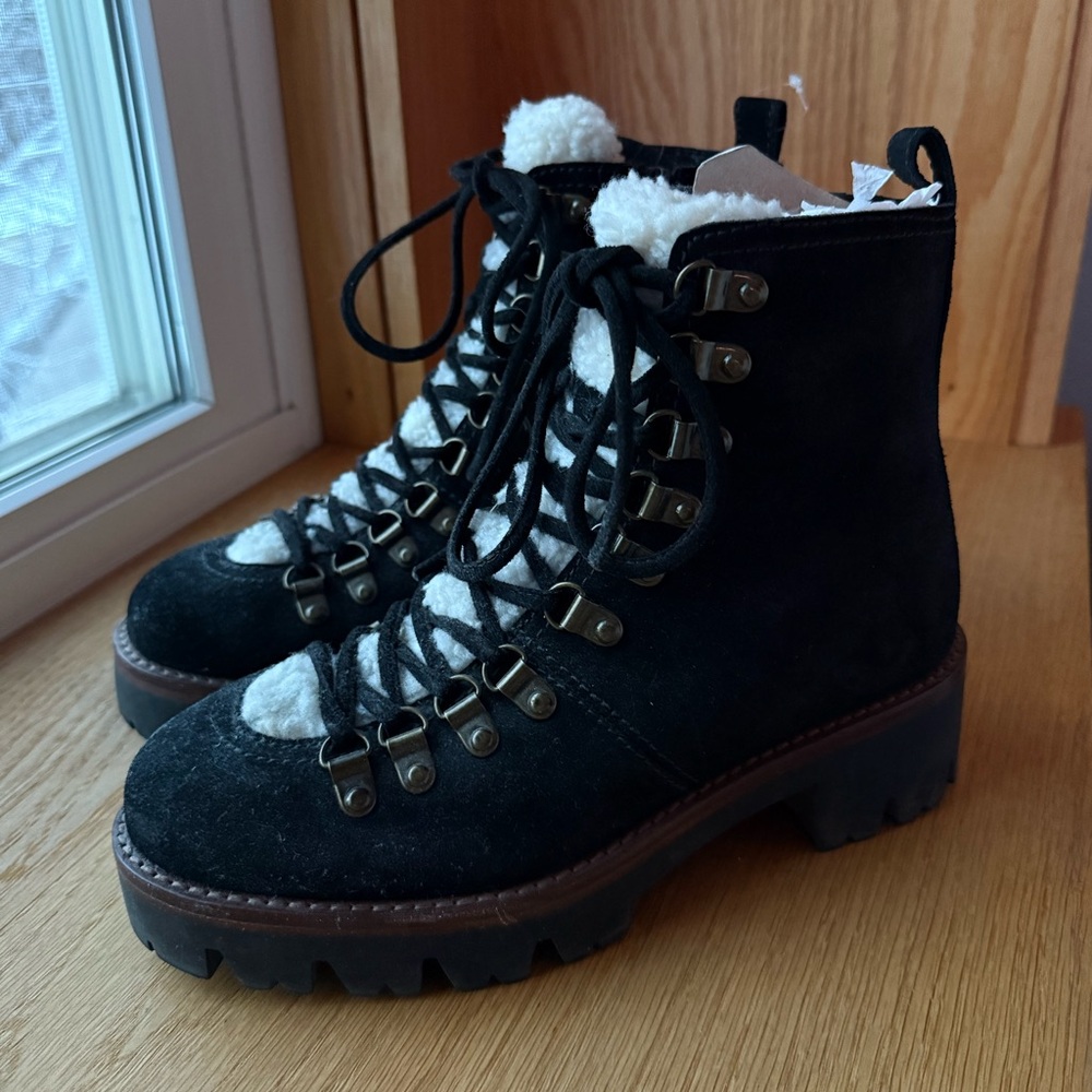 Jeffrey Campbell Culvert black Boot size 6.5